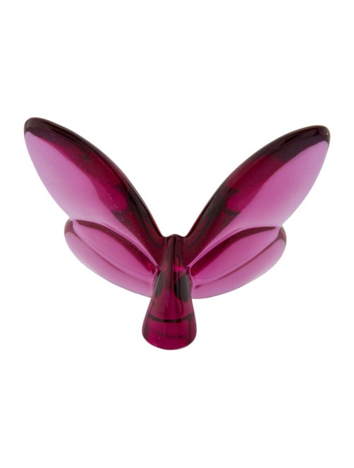 Baccarat Papillon Lucky Butterfly Figurine