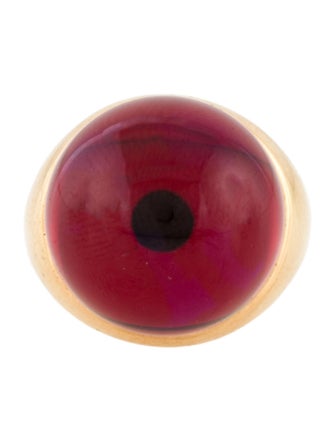 Baccarat 18K Crystal Cocktail Ring