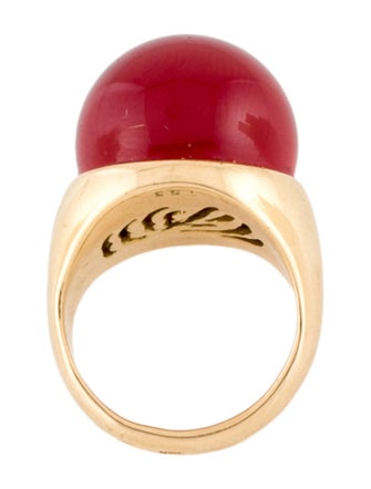 Baccarat 18K Crystal Cocktail Ring