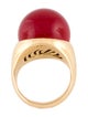 Baccarat 18K Crystal Cocktail Ring
