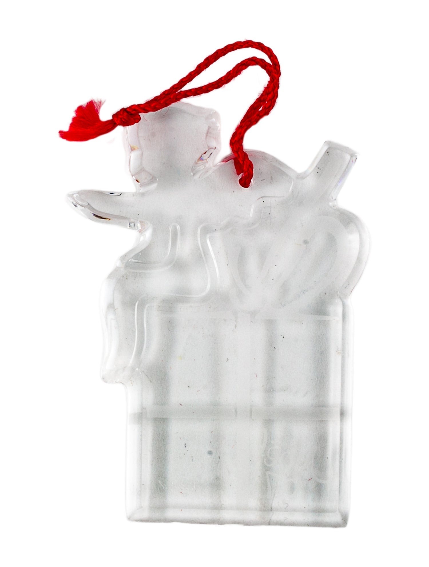 Baccarat Noël 1997 Annual Crystal Ornament