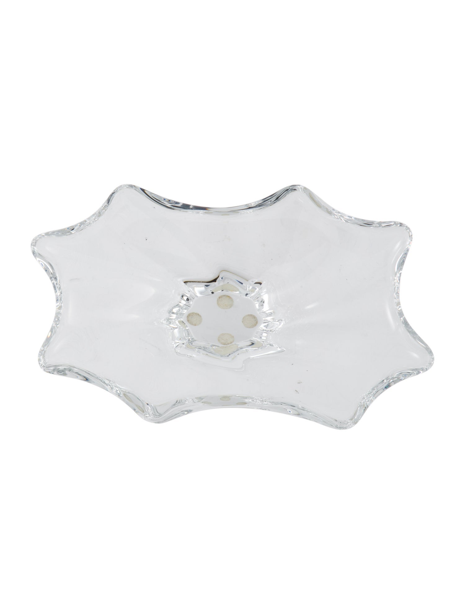 Baccarat Freeform Crystal Catchall Dish