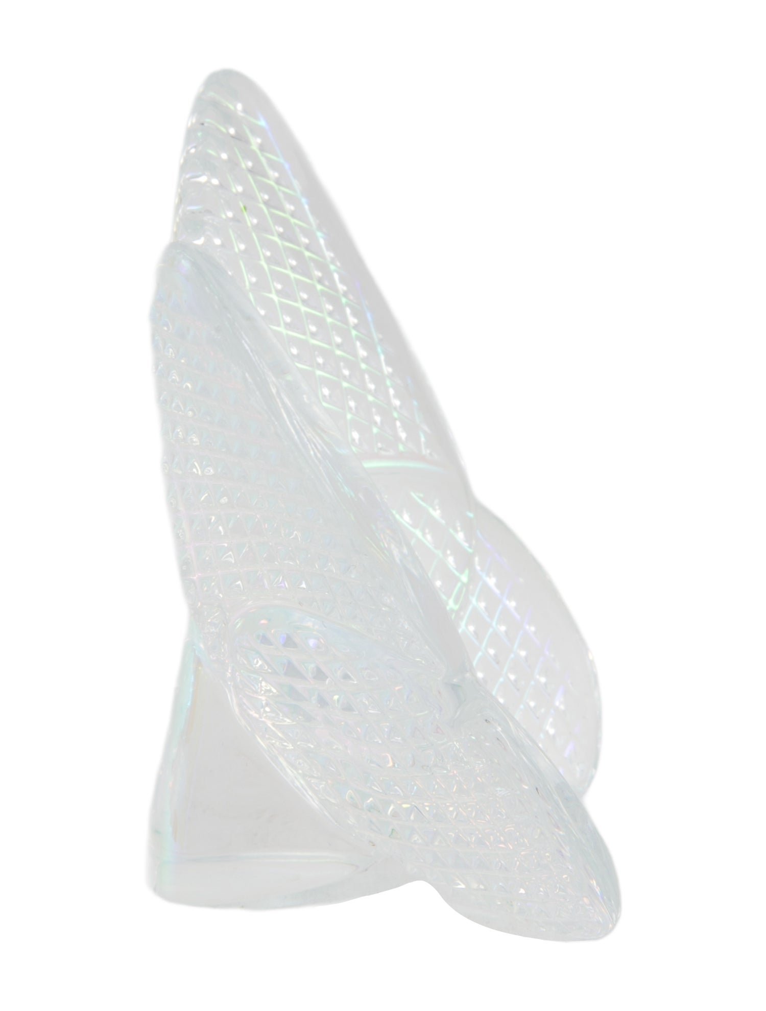 Baccarat Papillon Lucky Iridescent Butterfly Figurine
