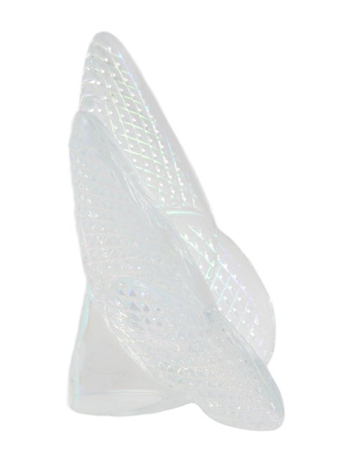 Baccarat Papillon Lucky Iridescent Butterfly Figurine