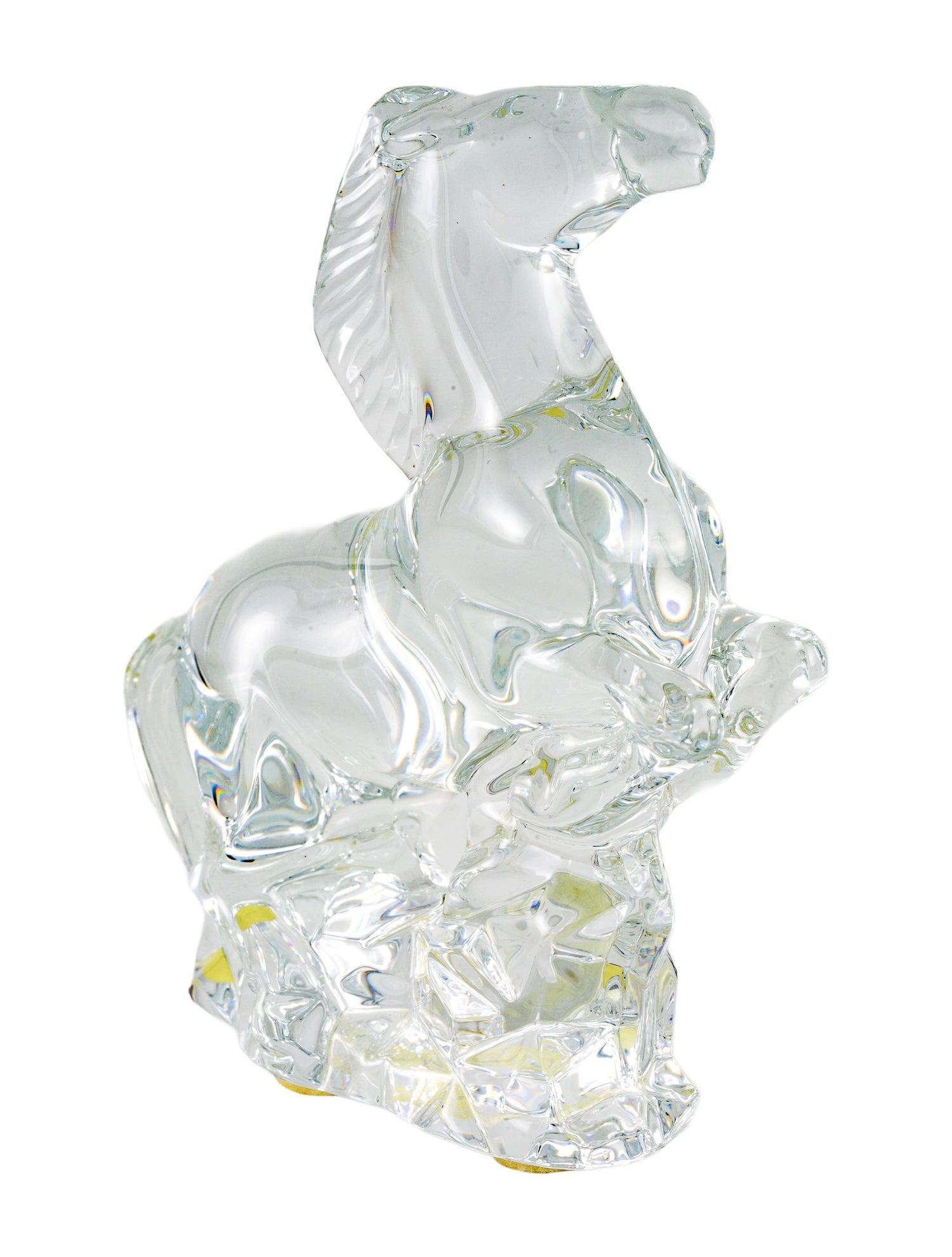 Baccarat Crystal Horse Figurine