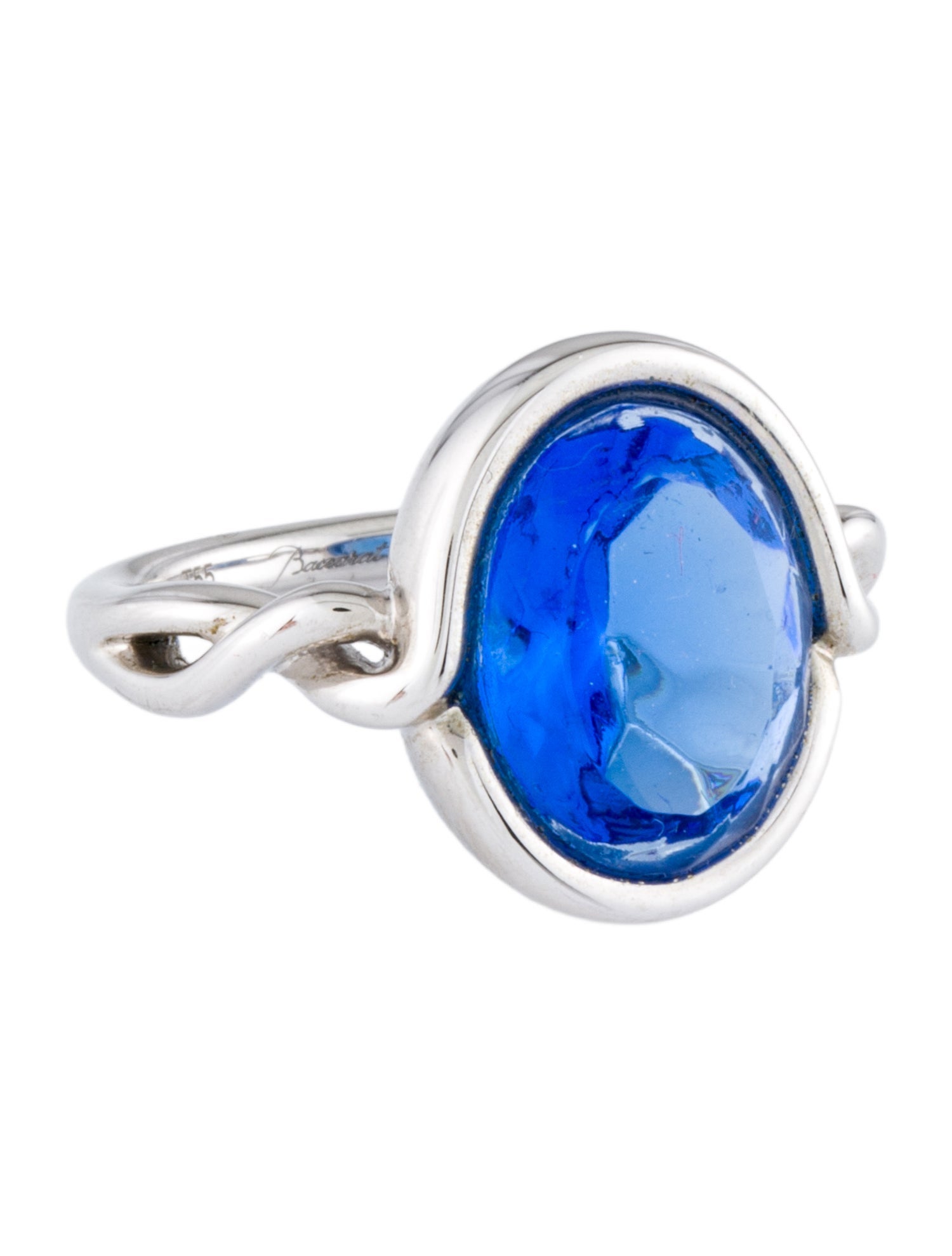 Baccarat Crystal Cocktail Ring