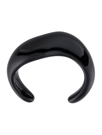 Baccarat Crystal Galet Cuff Bracelet