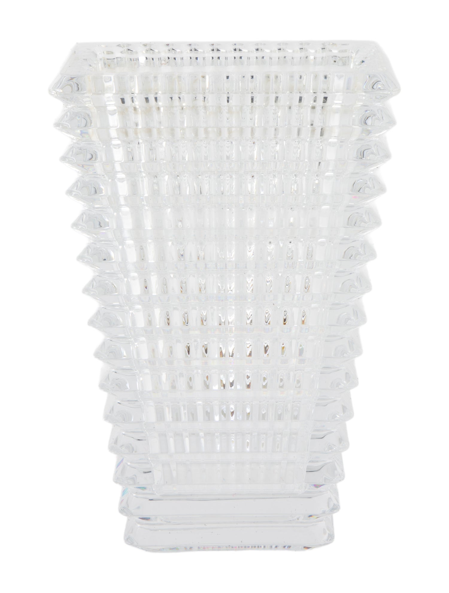 Baccarat Eye Small Rectangular Vase