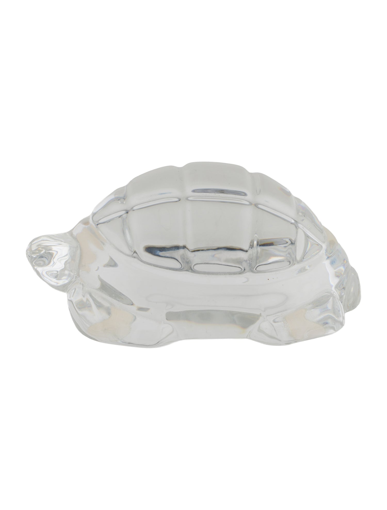 Baccarat Crystal Turtle Figurine
