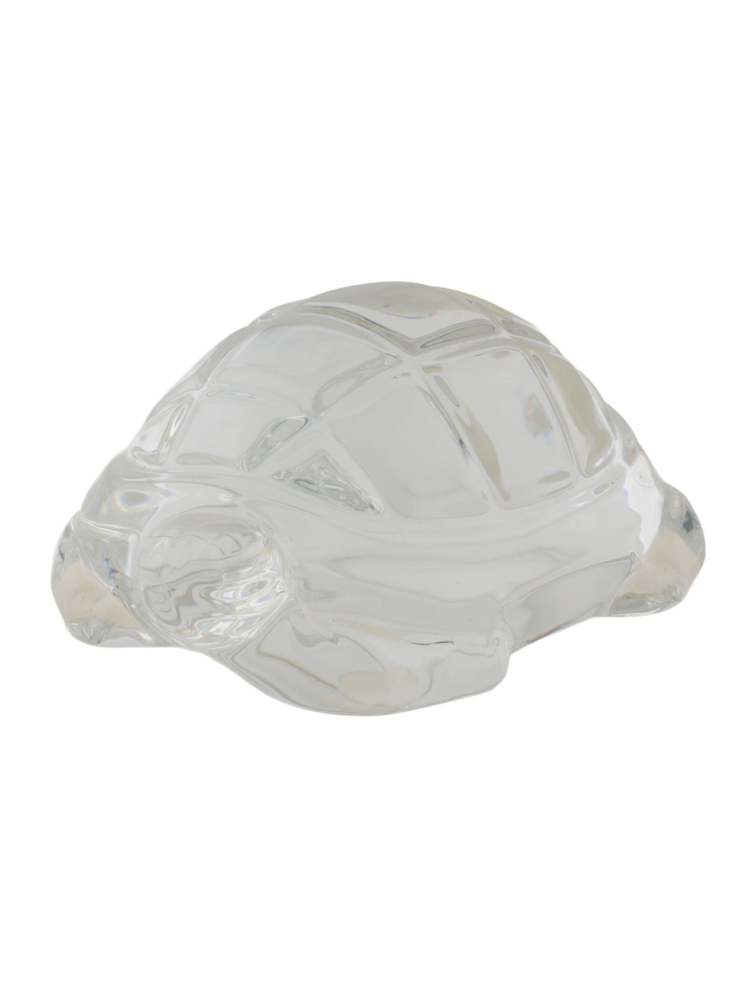 Baccarat Crystal Turtle Figurine