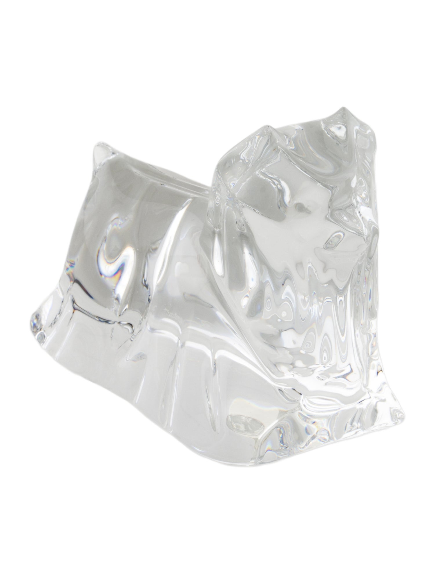Baccarat Crystal Shih Tzu Dog Paperweight