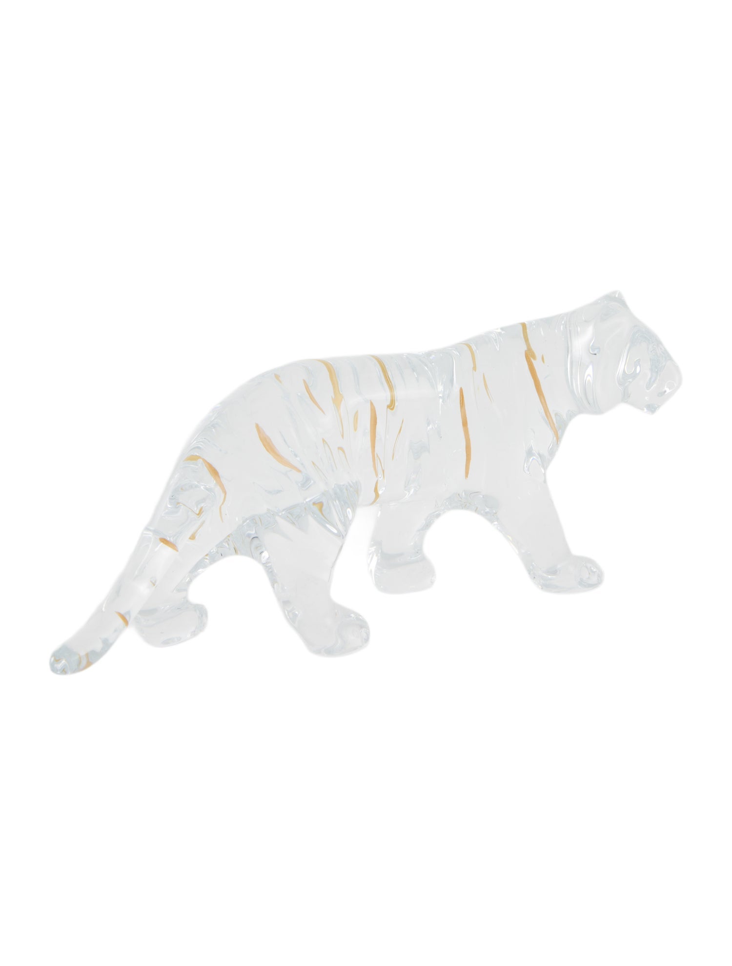 Baccarat Zodiac Tiger Figurine
