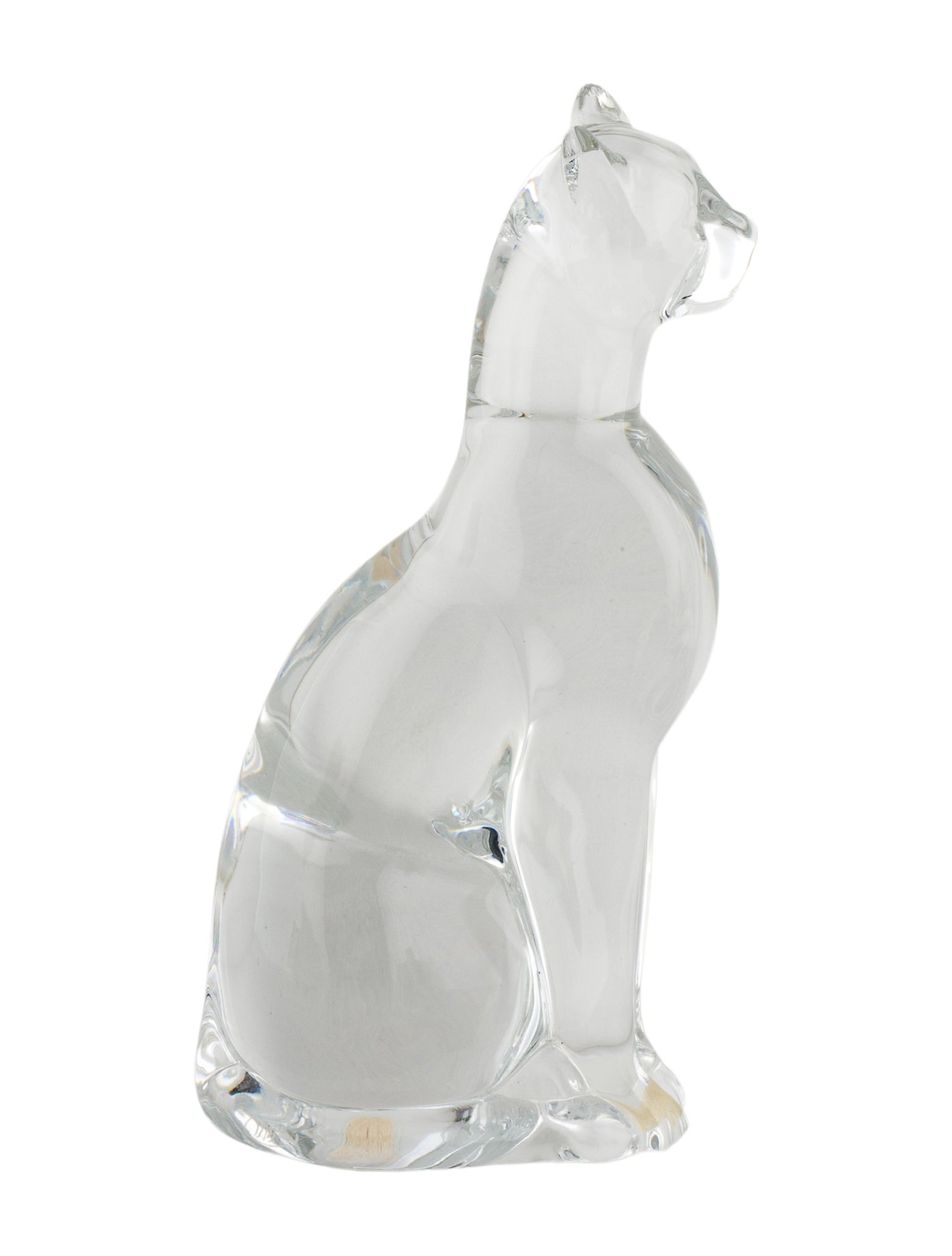 Baccarat Crystal Puma Figurine