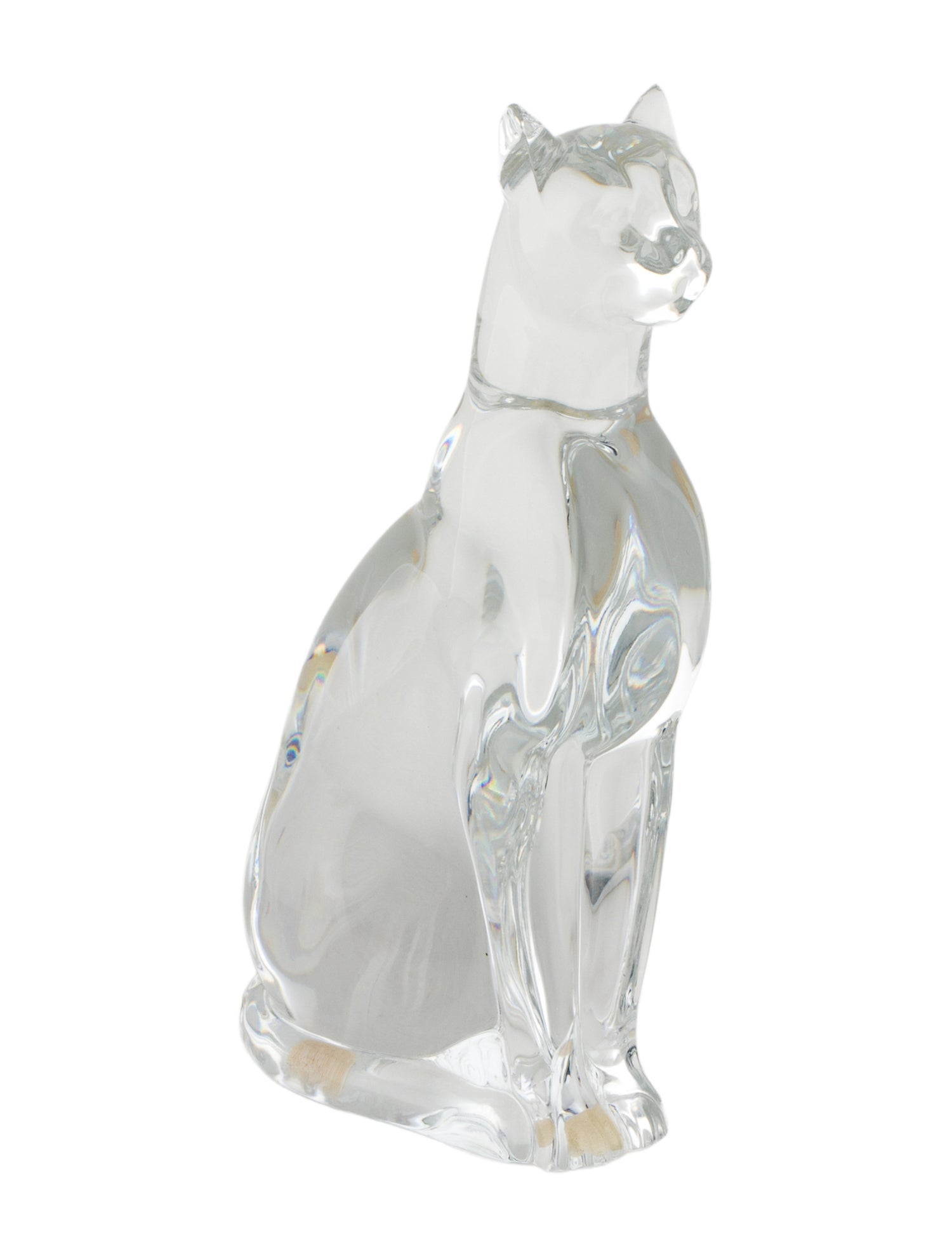 Baccarat Crystal Puma Figurine