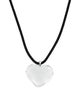 Baccarat Baccarat Crystal Heart Pendant Necklace