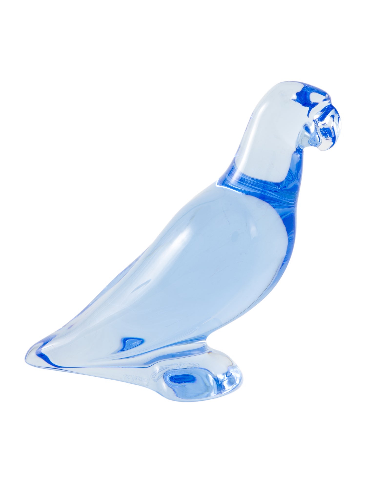 Baccarat Parrot Figurine