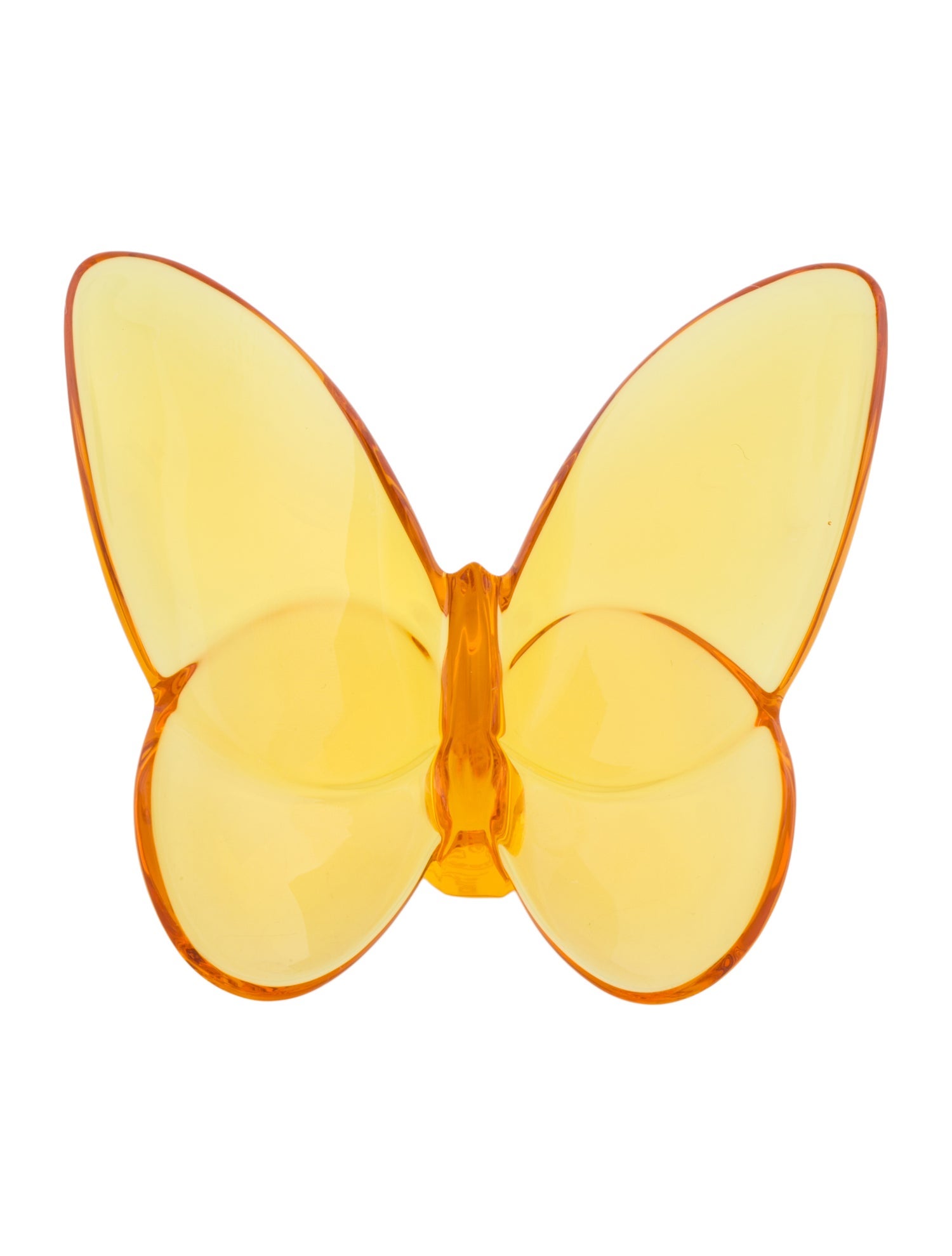 Baccarat Papillon Lucky Butterfly Crystal Figurine