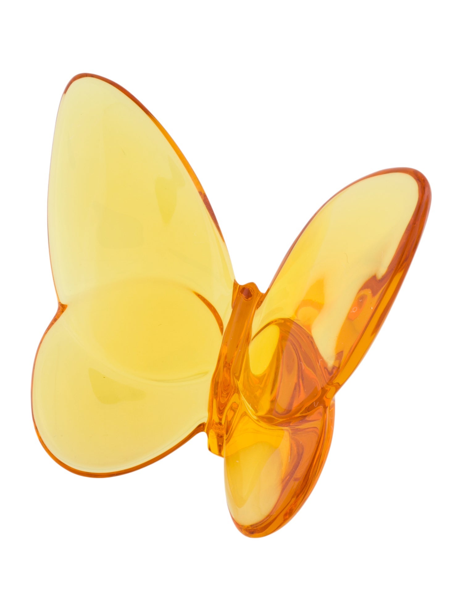 Baccarat Papillon Lucky Butterfly Crystal Figurine