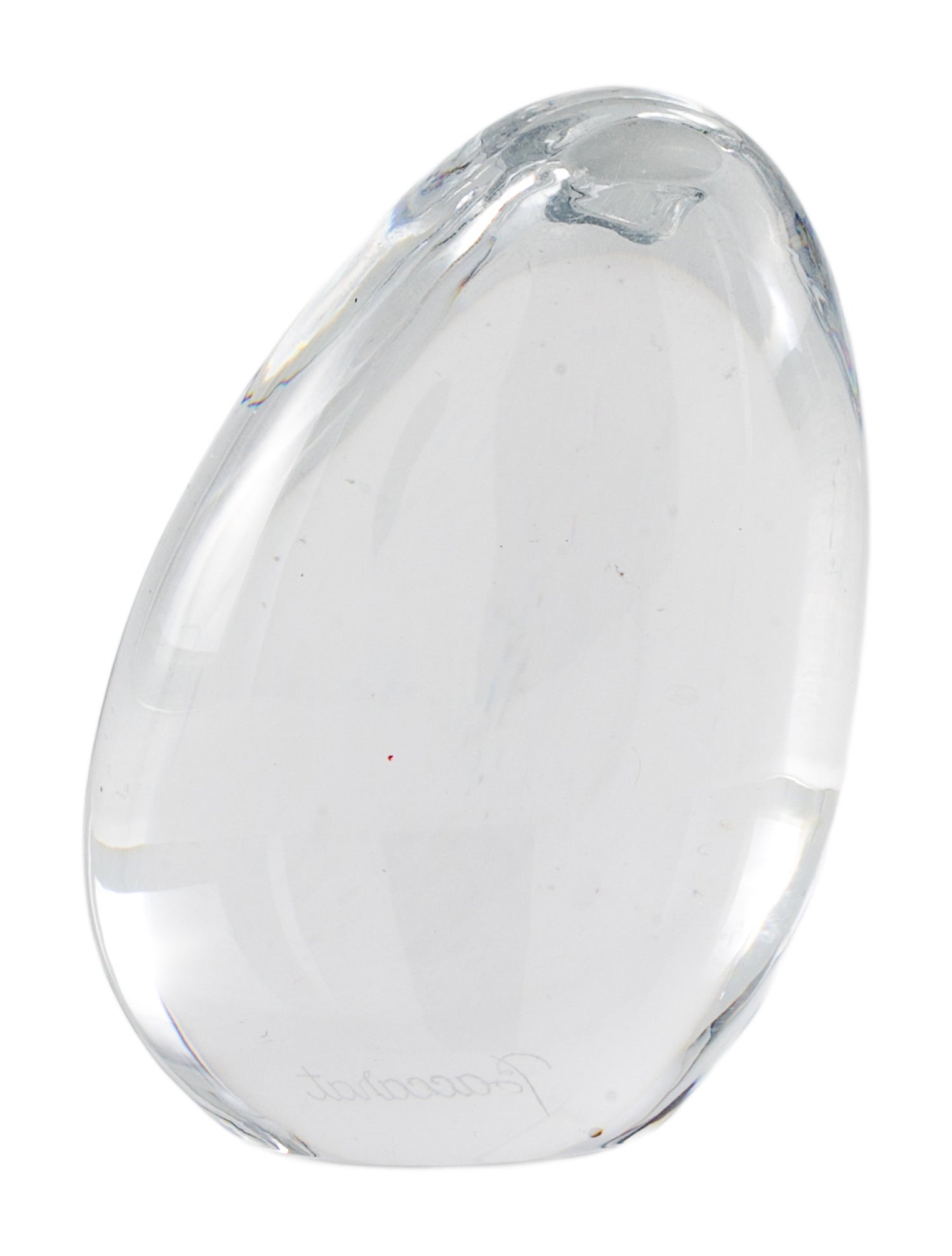 Baccarat Crystal Rock Paperweight