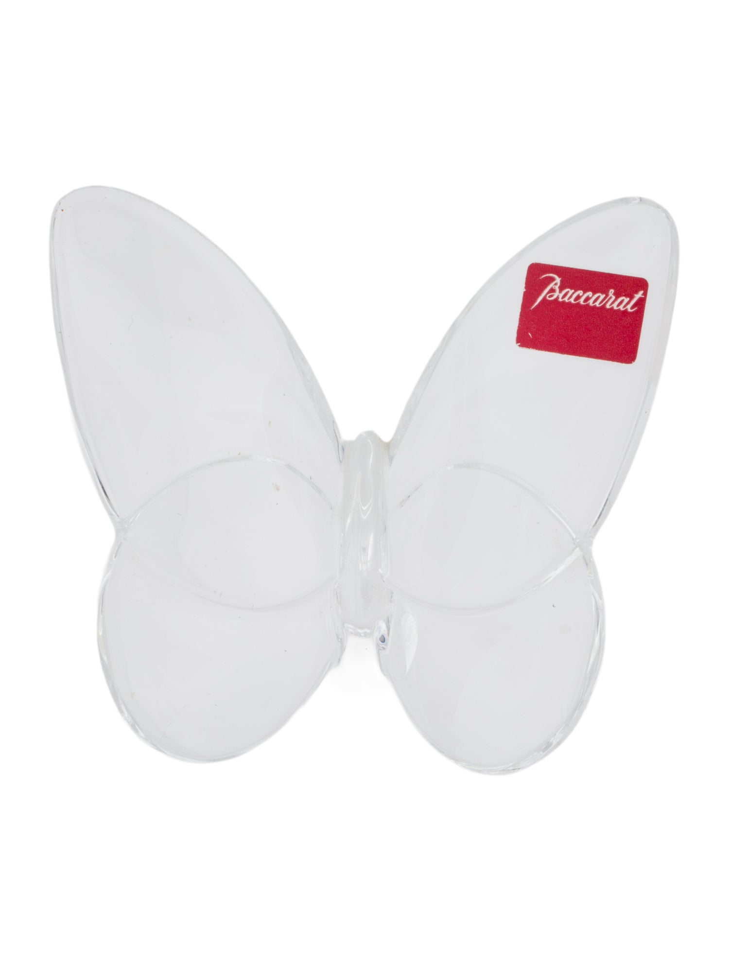 Baccarat Crystal 'Lucky Butterfly' Sculpture