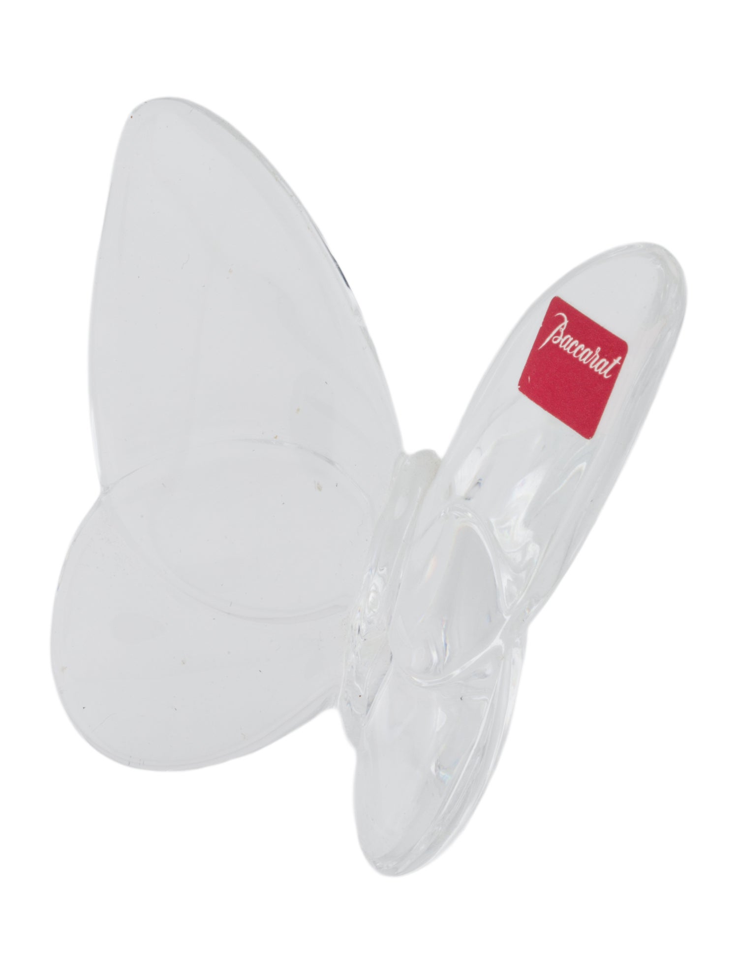 Baccarat Crystal 'Lucky Butterfly' Sculpture