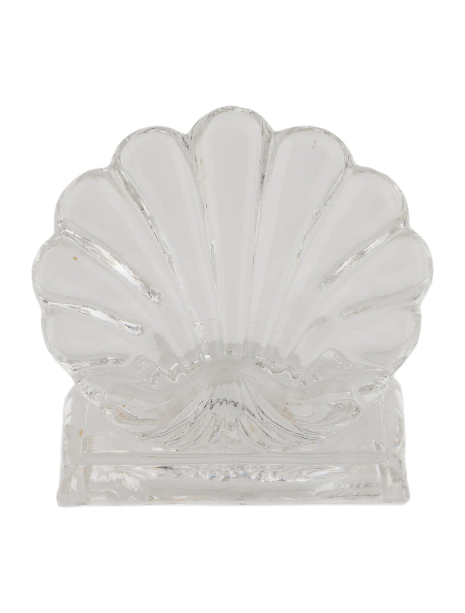Baccarat Crystal Bambous Place Card Holder