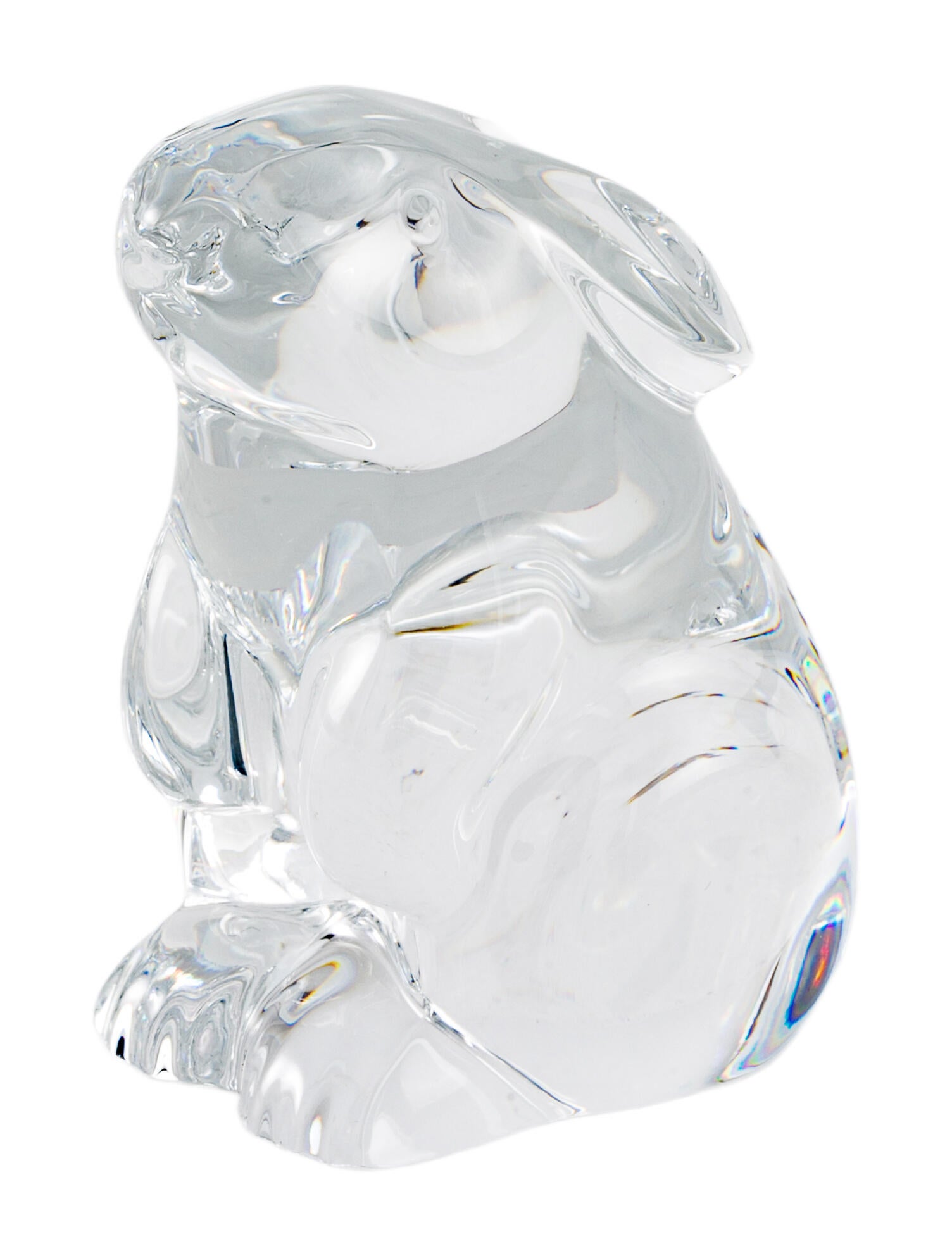Baccarat Rabbit Crystal Figurine