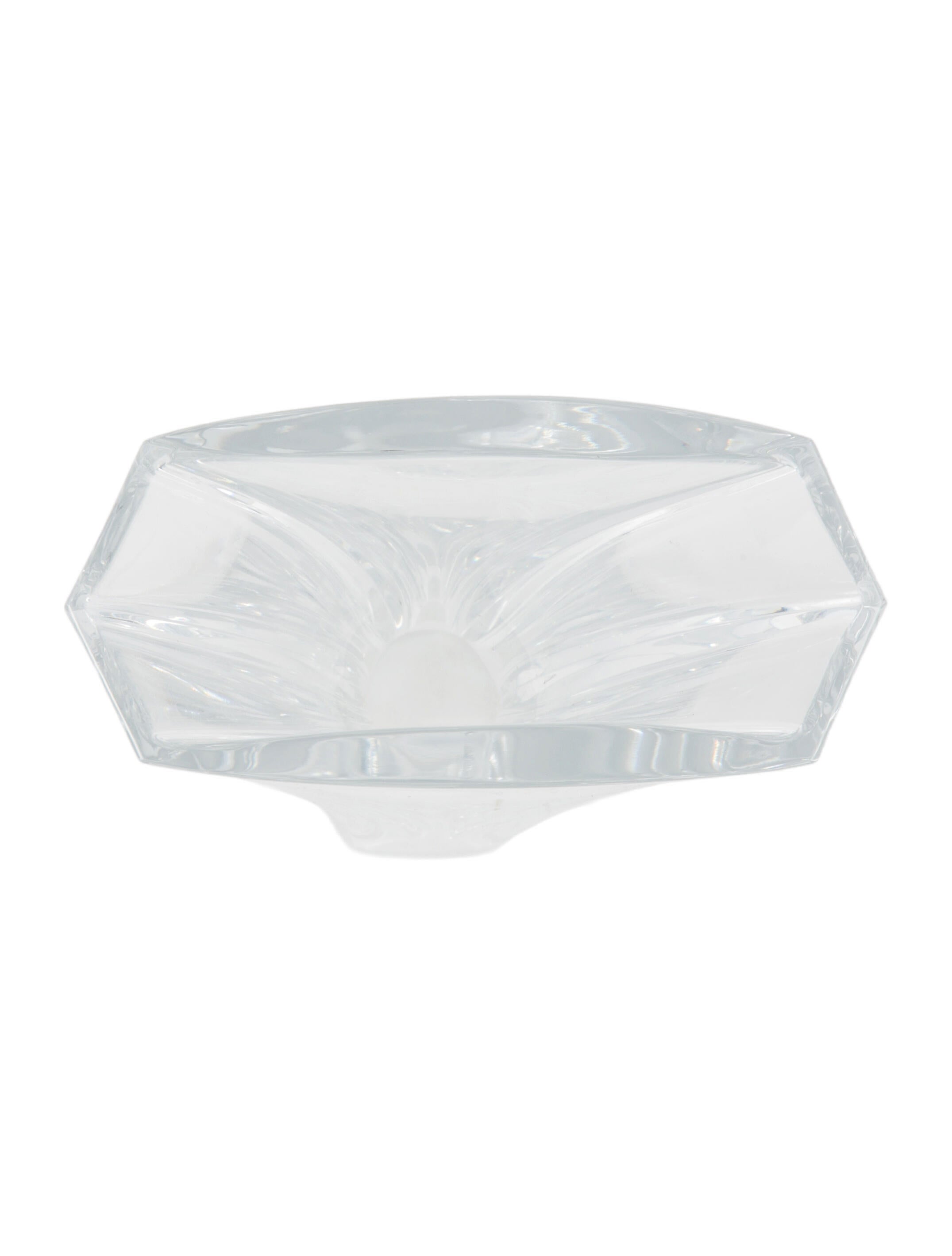 Baccarat Crystal Fan Vase