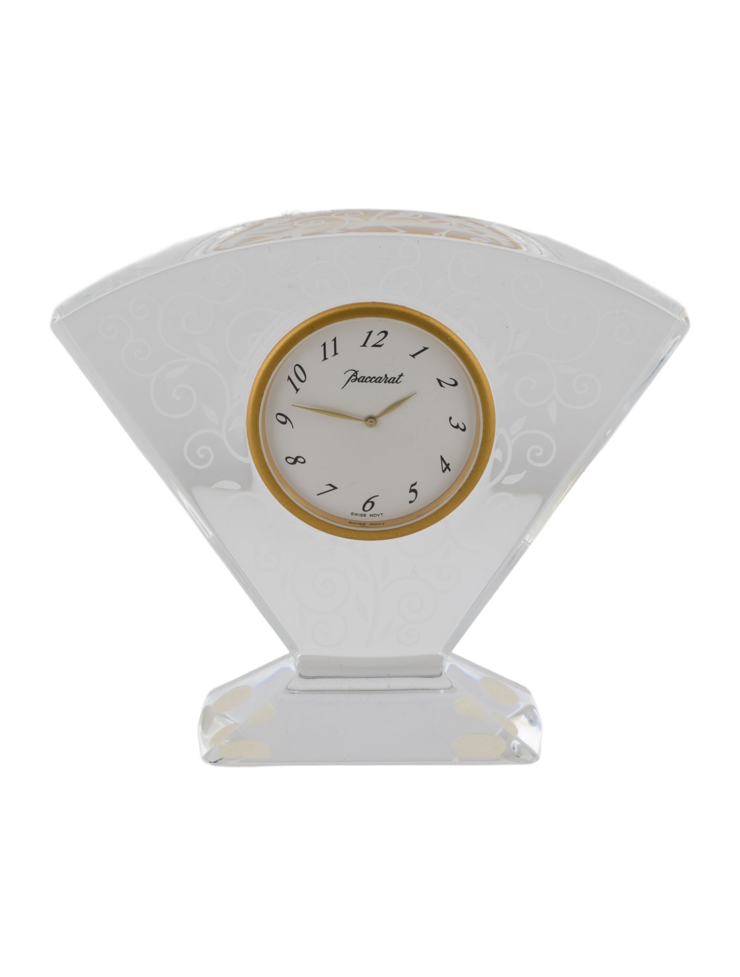 Baccarat Rendezvous Desk Clock