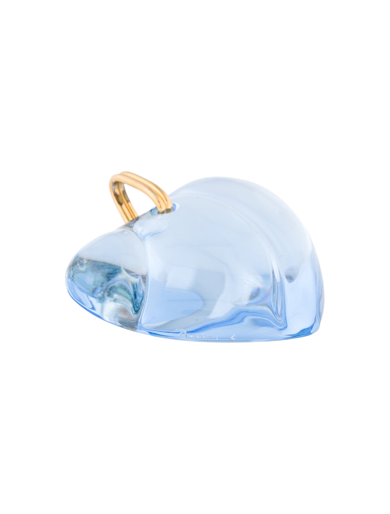 Baccarat Crystal Heart Pendant