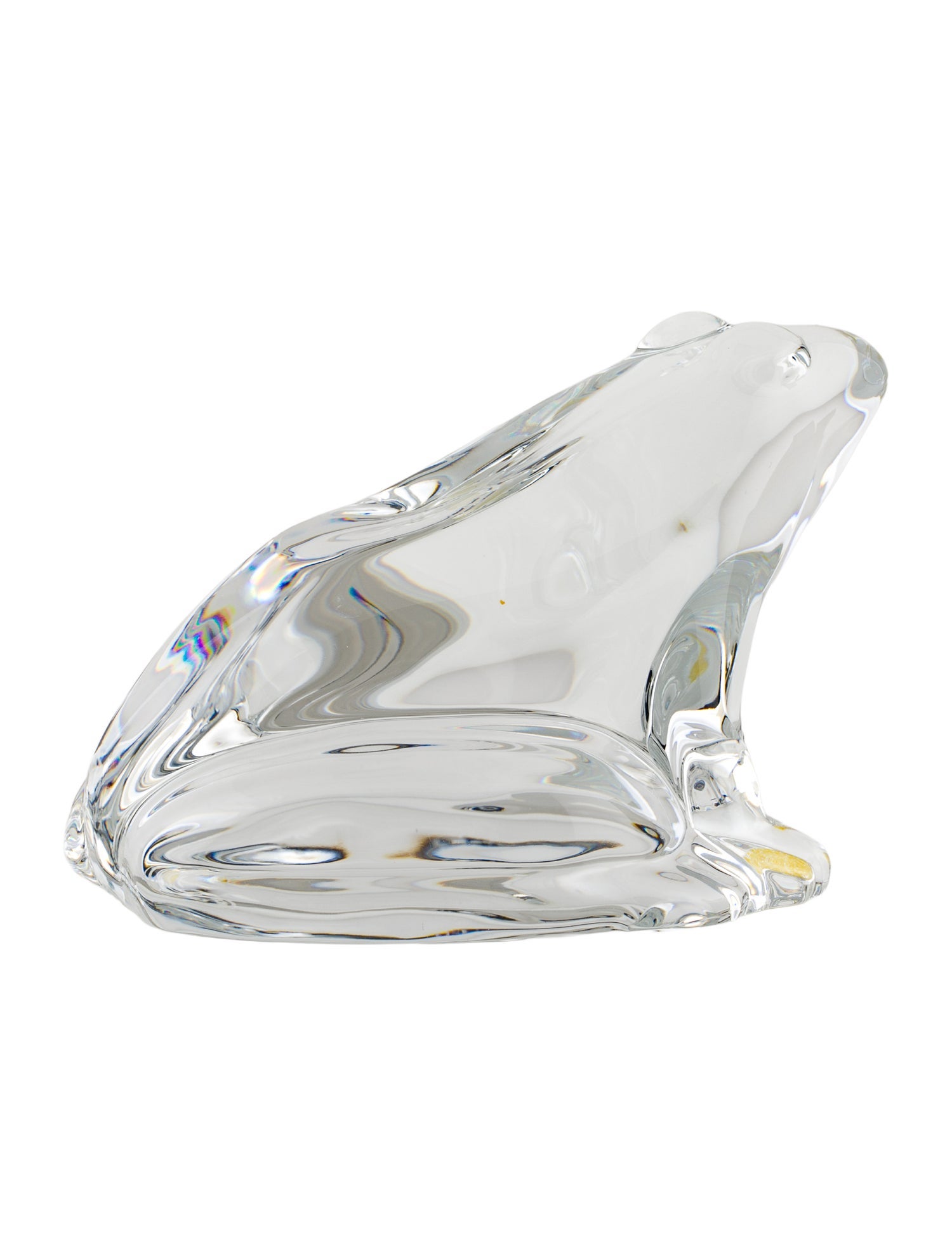 Baccarat Crystal Frog Princess Figurine