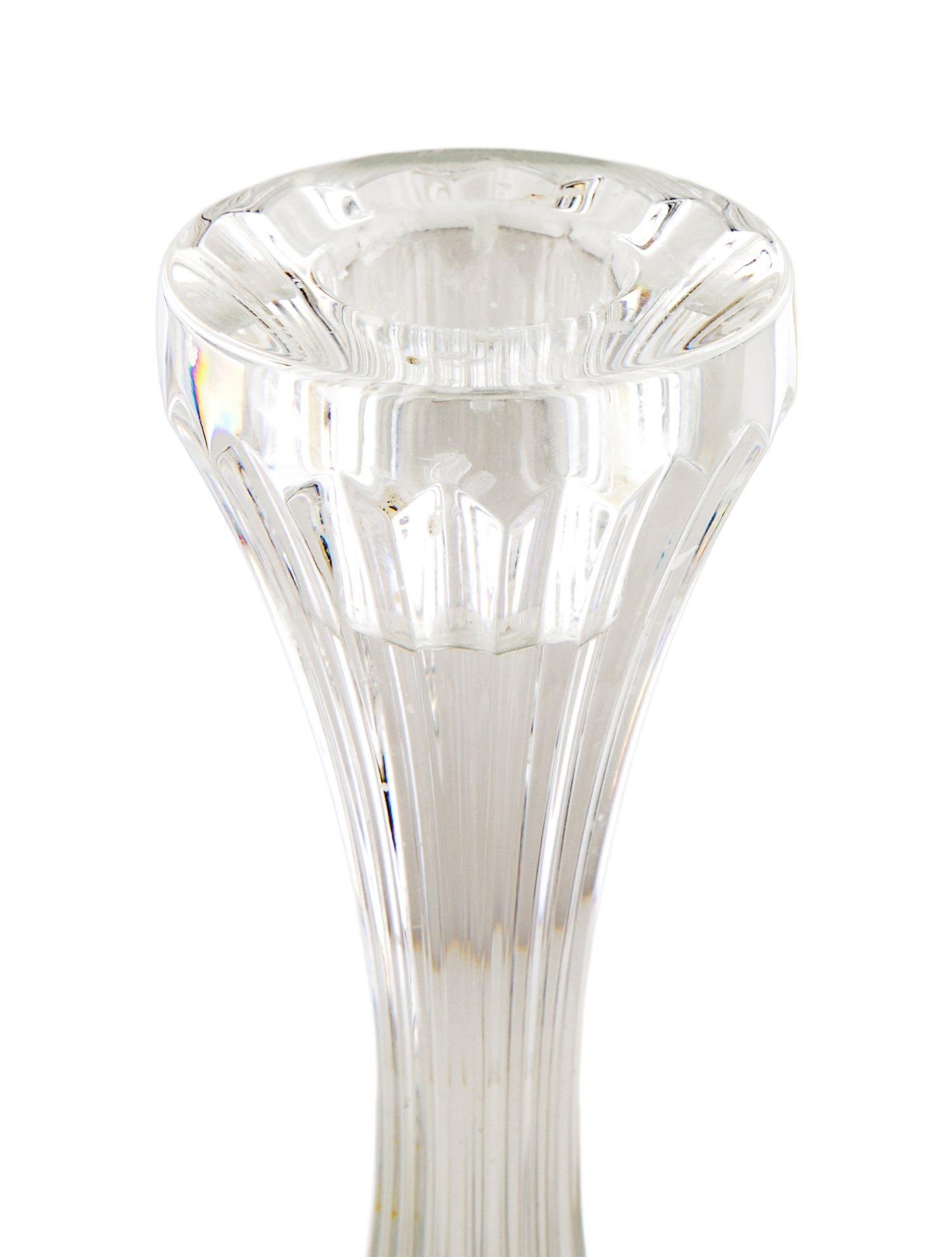 Baccarat French Crystal Candle