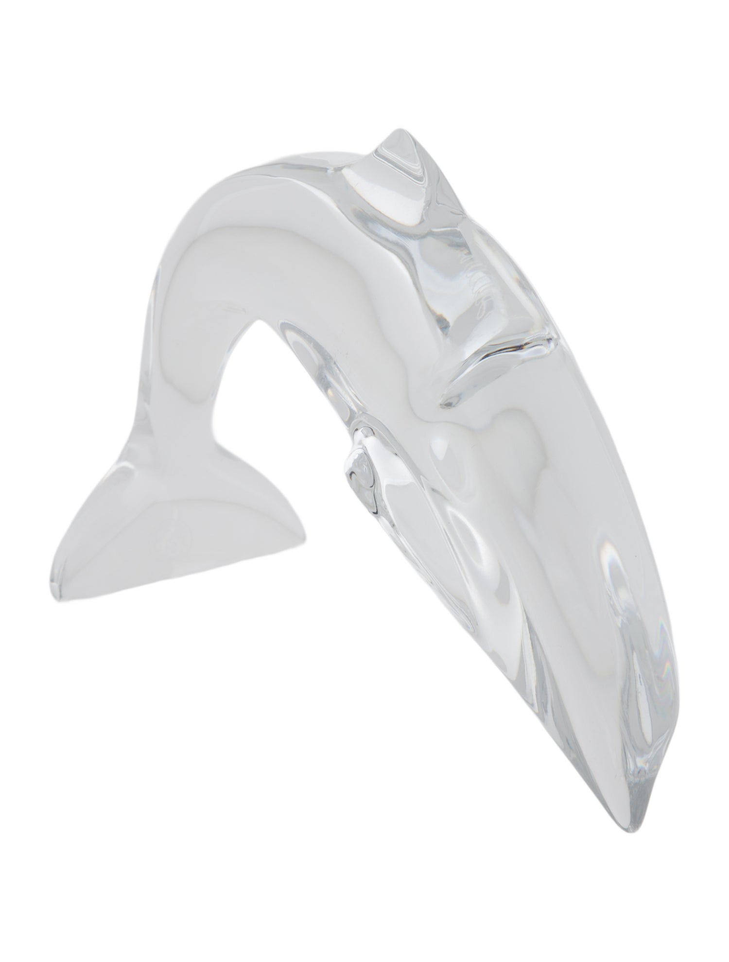 Baccarat Crystal Dolphin Figurine