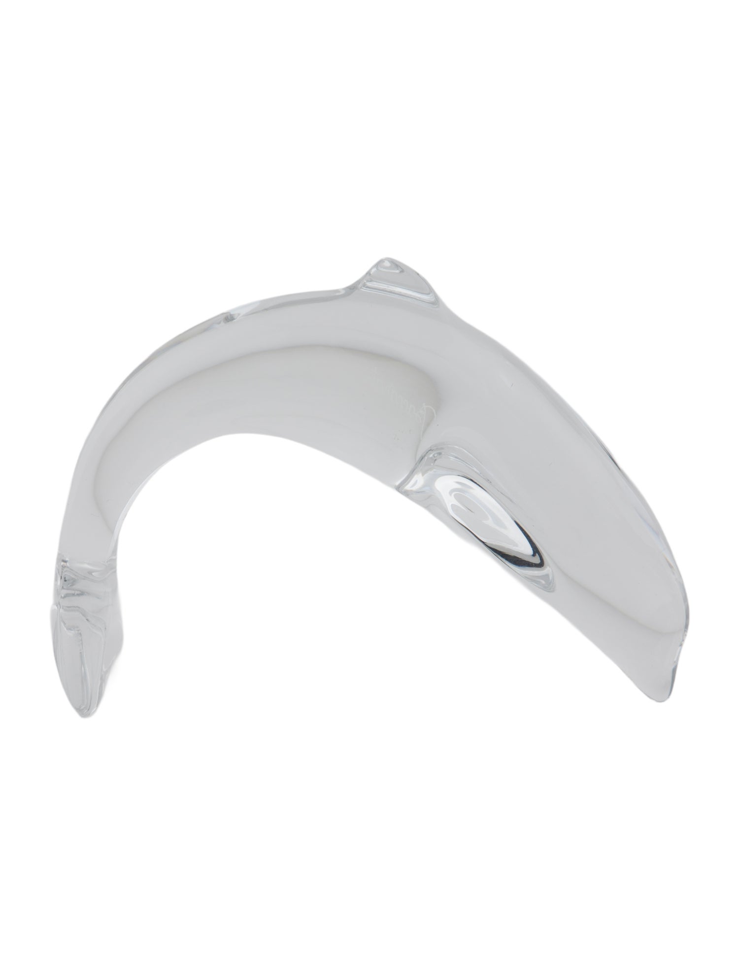 Baccarat Crystal Dolphin Figurine