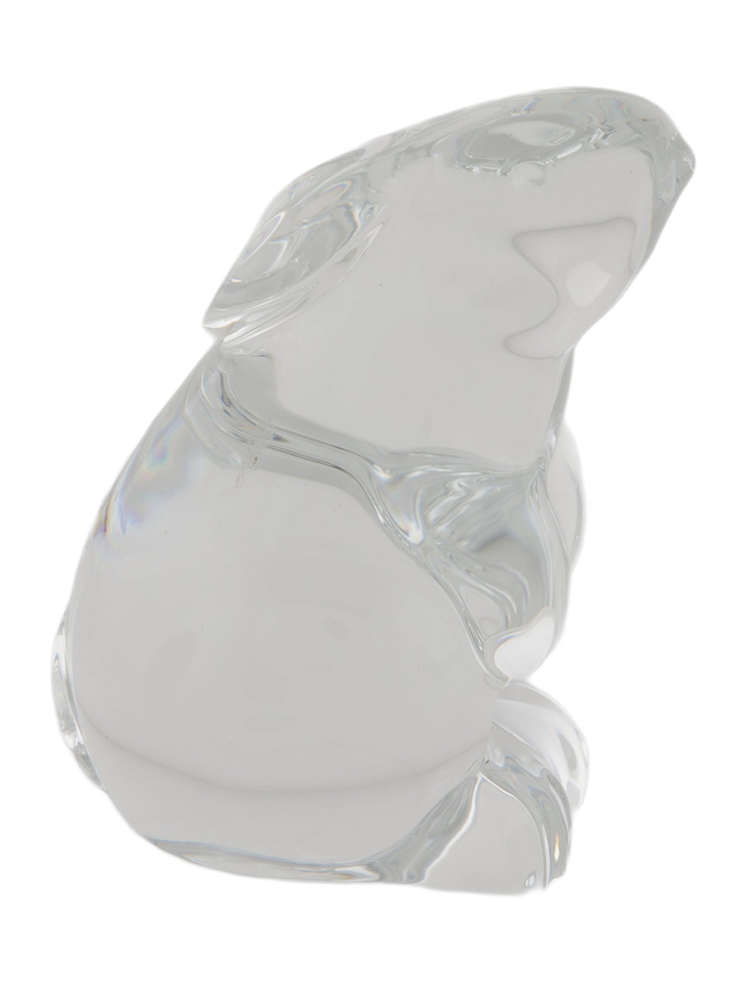 Baccarat Crystal Rabbit Figurine