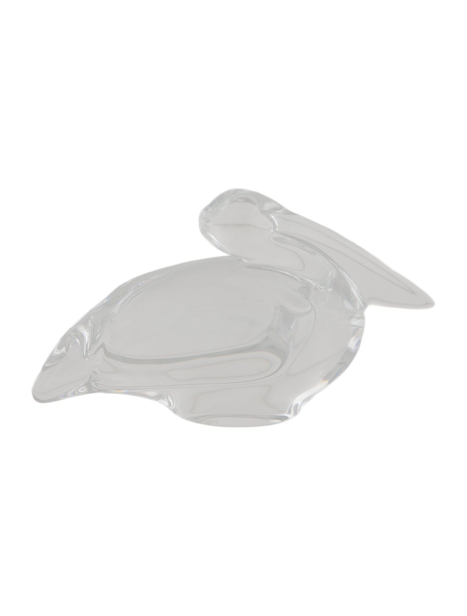Baccarat Crystal Pelican Figurine