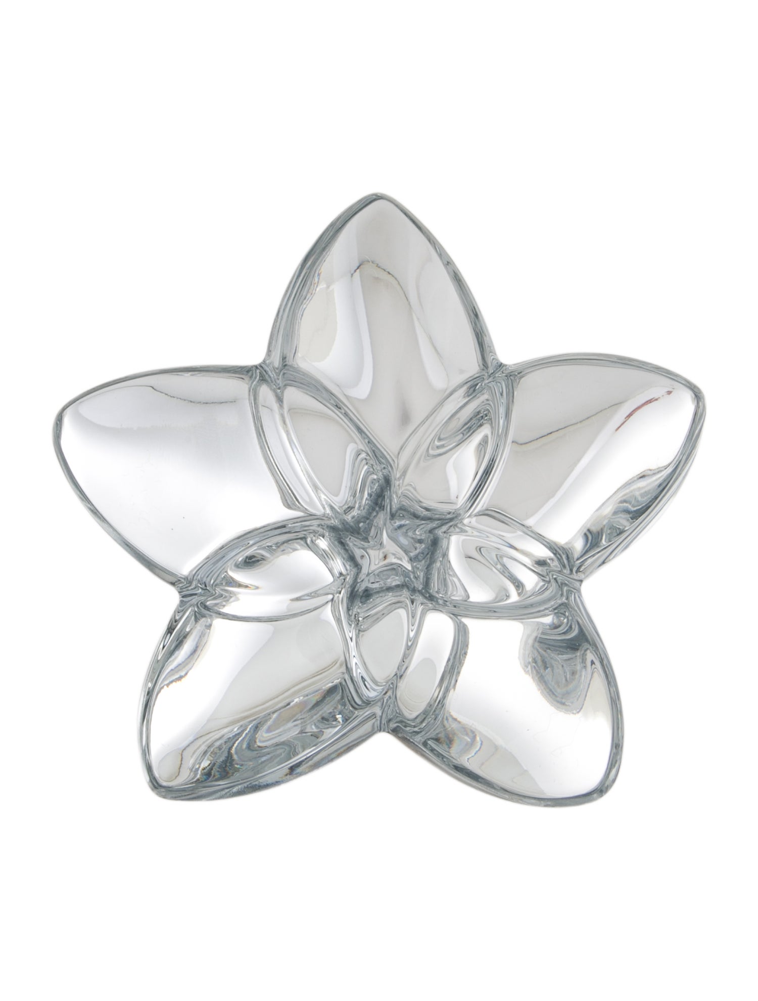 Baccarat Crystal Bloom Flower Figurine