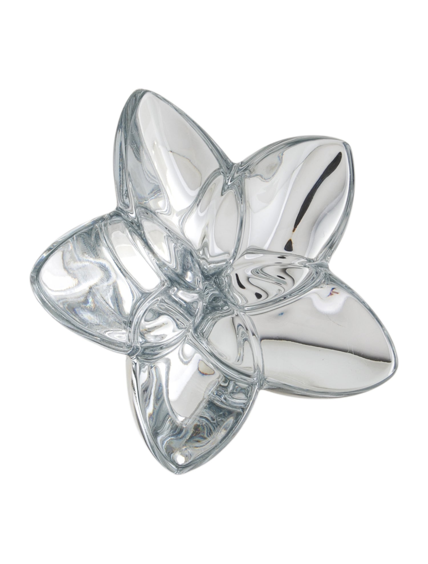 Baccarat Crystal Bloom Flower Figurine