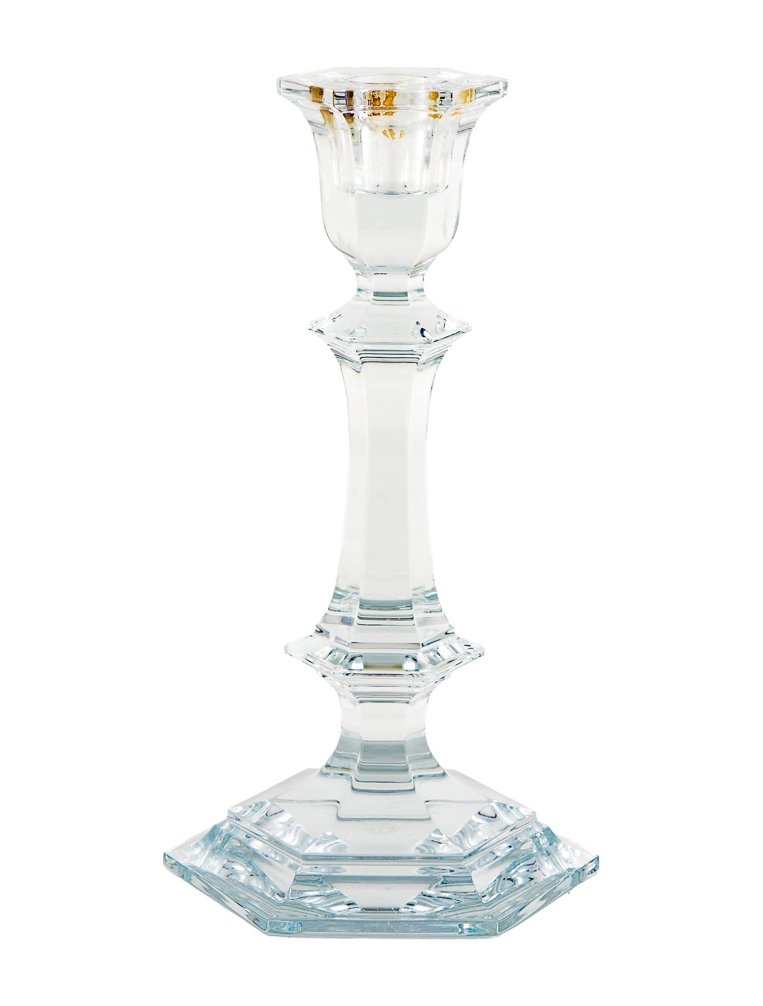 Baccarat Harcourt Crystal Candlestick