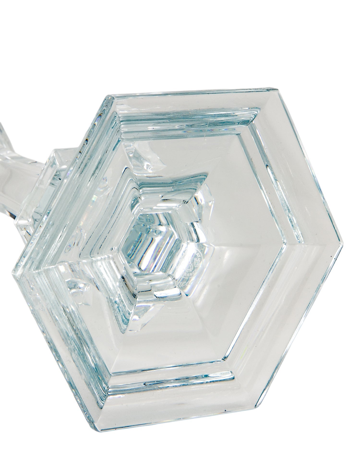 Baccarat Harcourt Crystal Candlestick