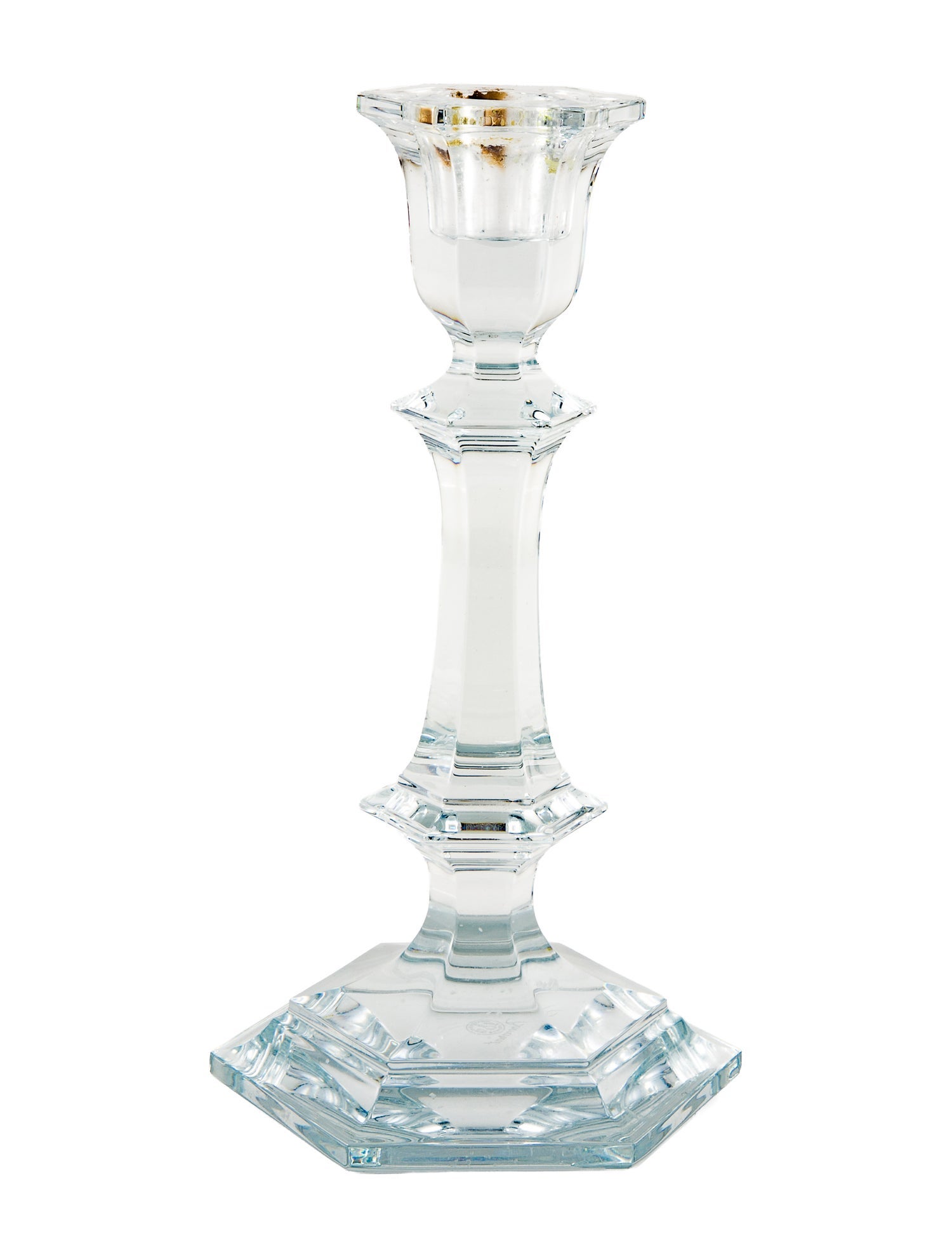 Baccarat Harcourt Crystal Candlestick