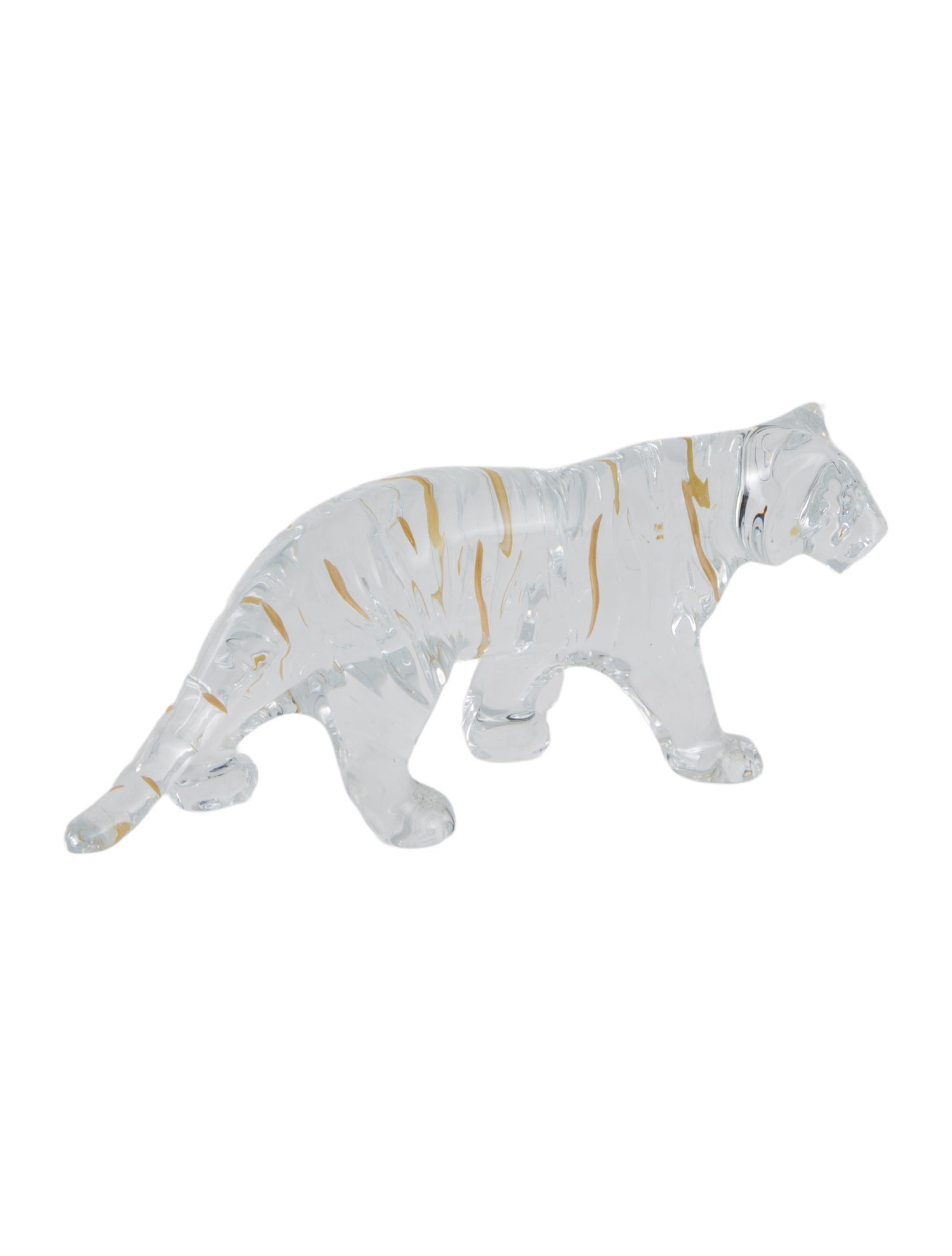 Baccarat Zodiac Tiger Figurine