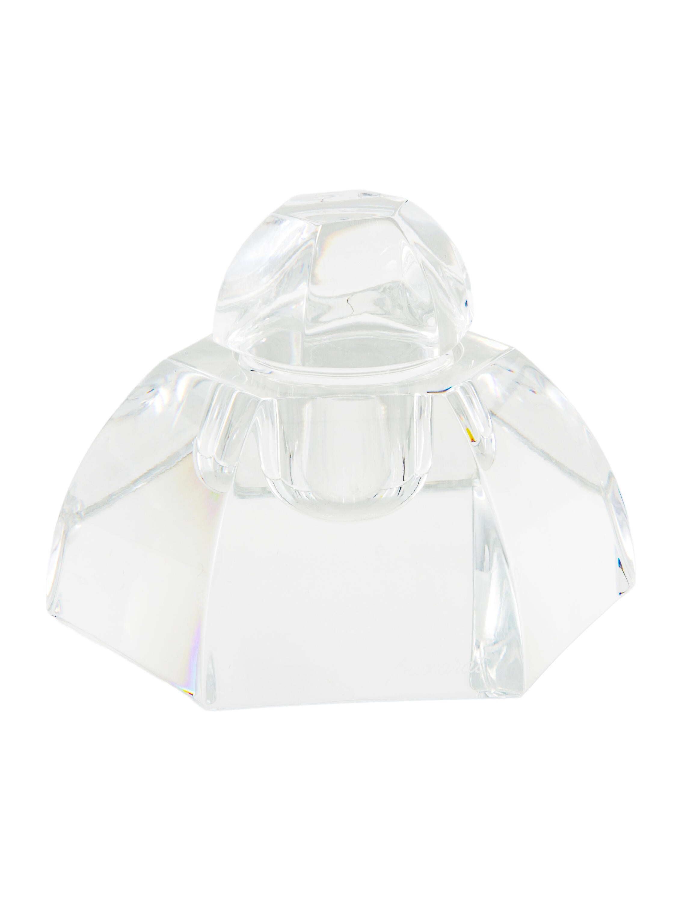 Baccarat Crystal Malmaison Inkwell