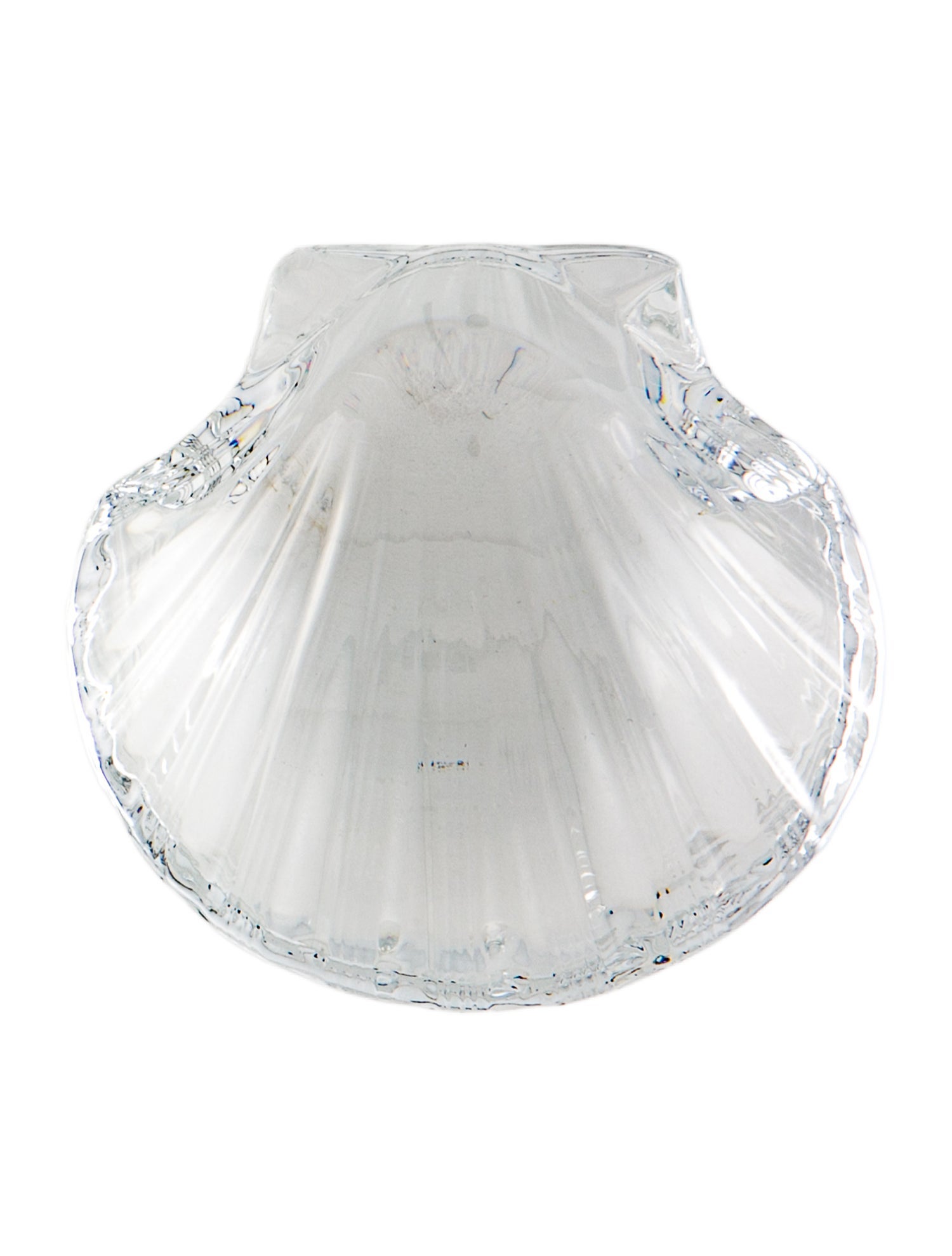 Baccarat Scallop Shell Paperweight