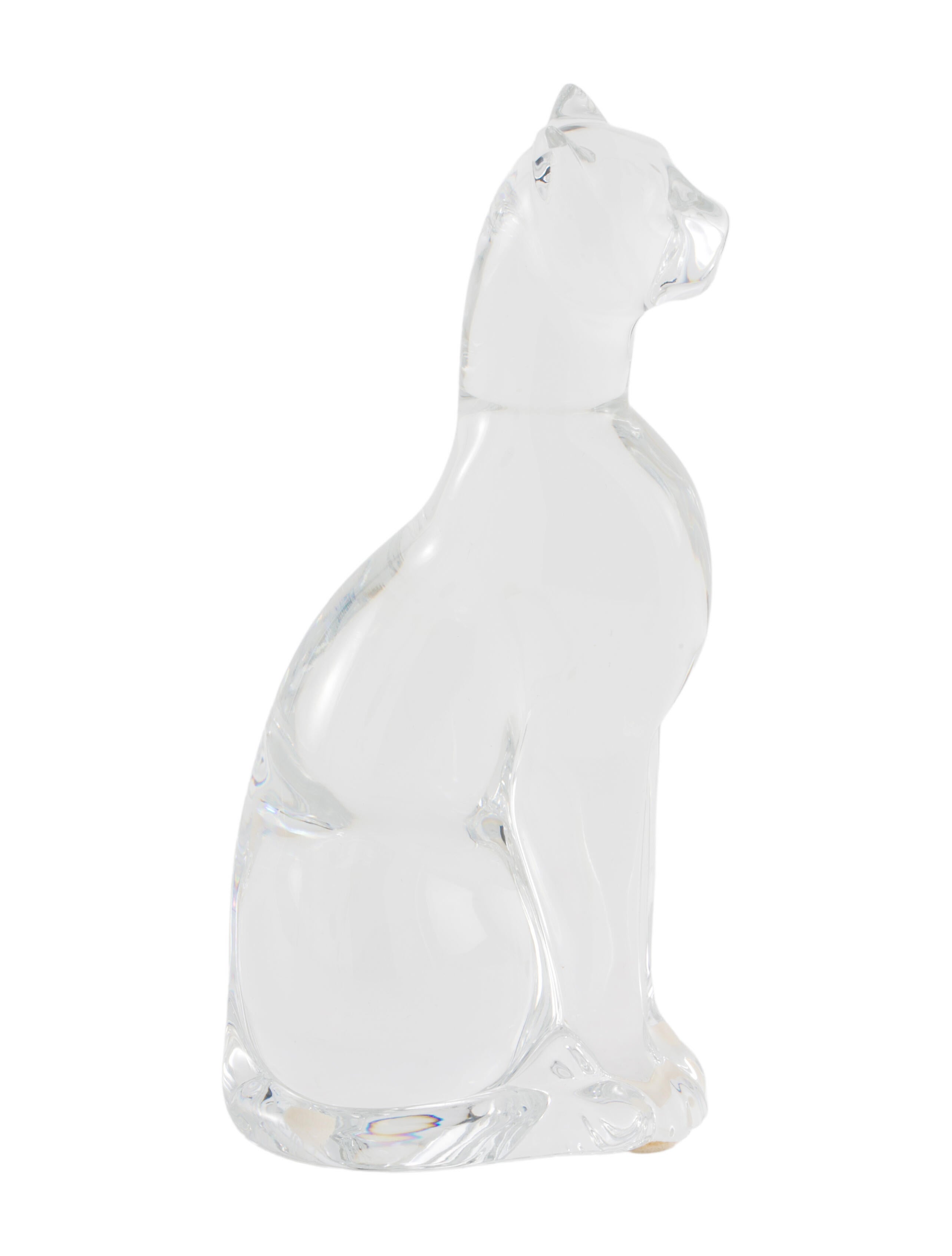 Baccarat Egyptian Cat Figurine