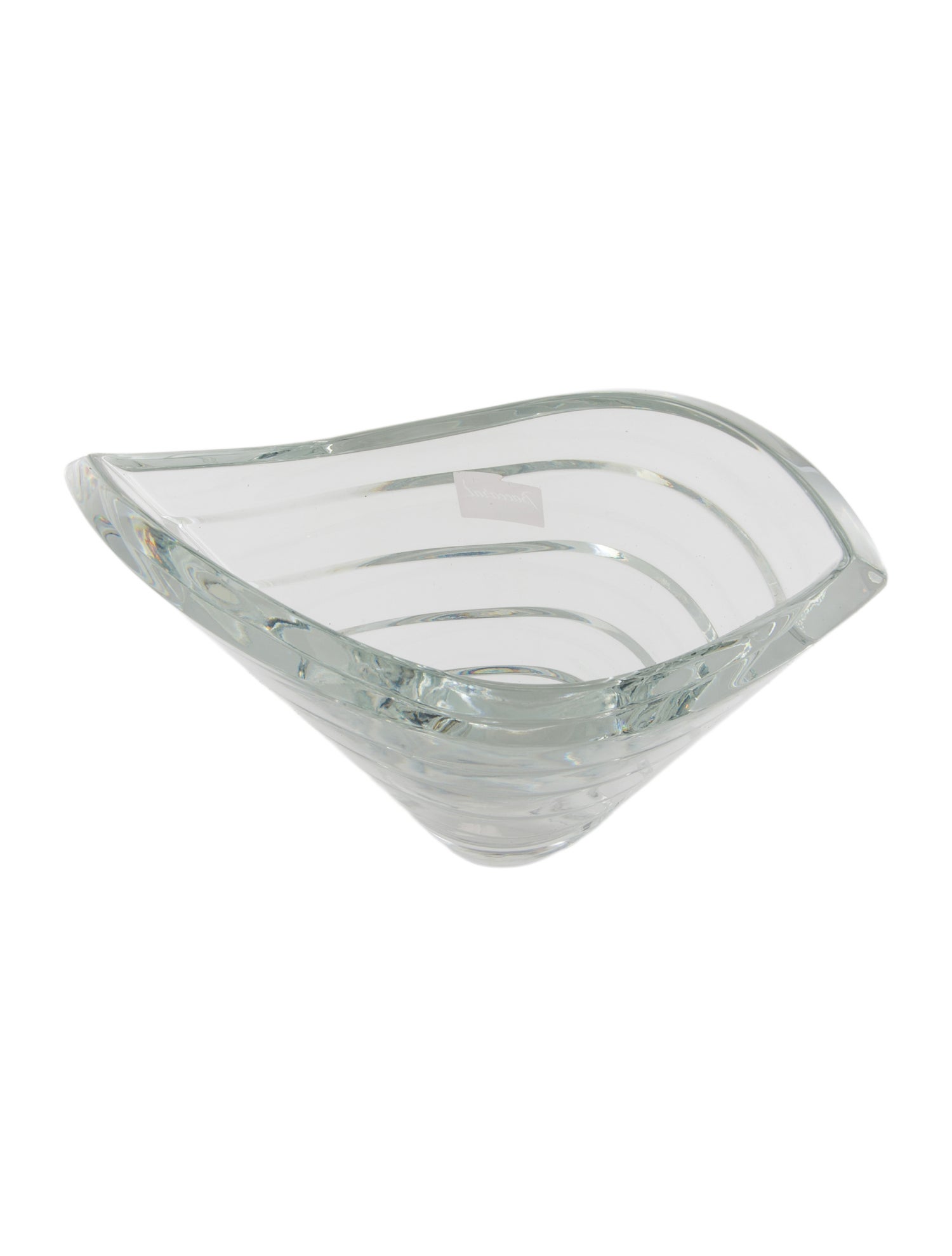Baccarat Crystal Wave Vase