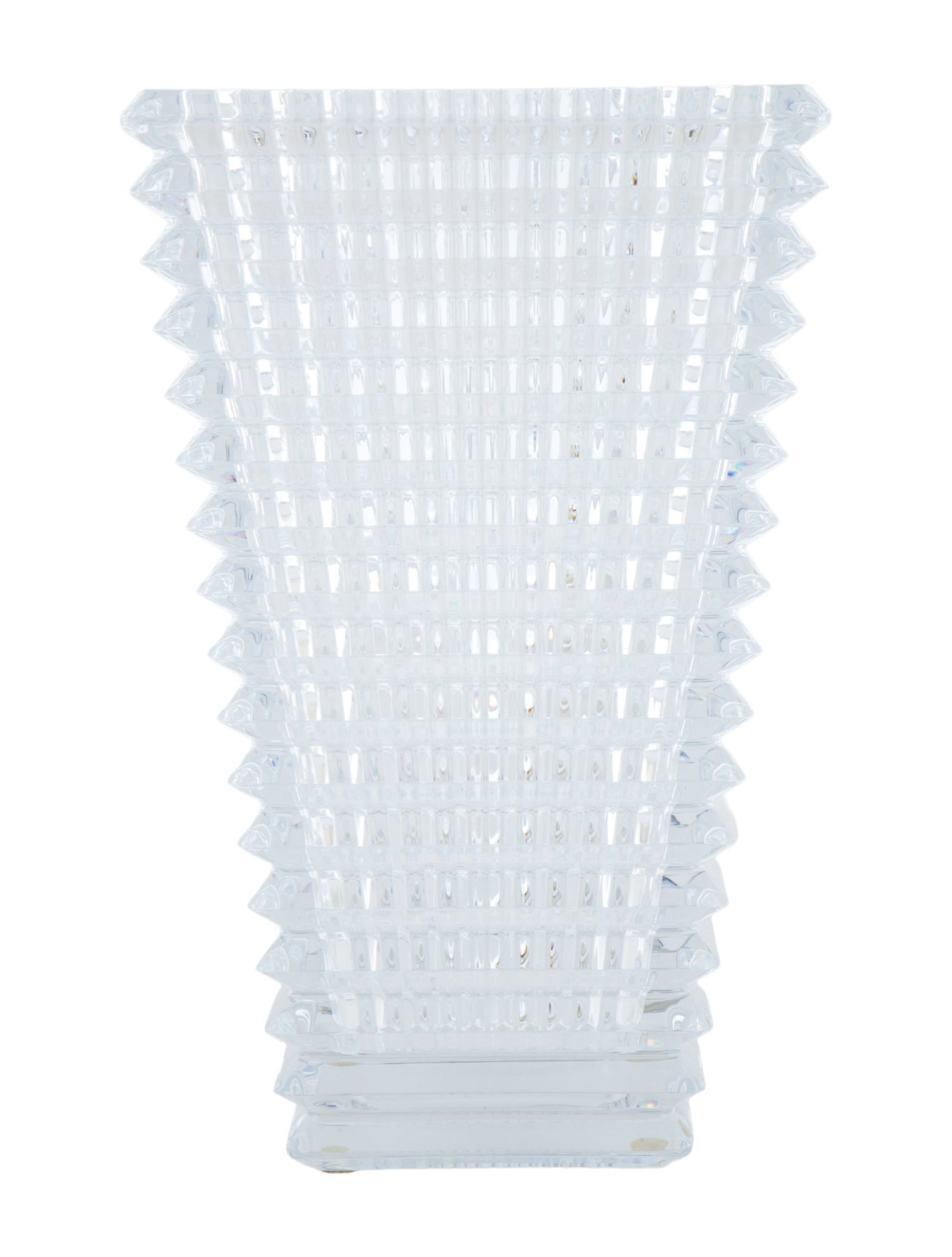Baccarat Large Crystal Eye Vase