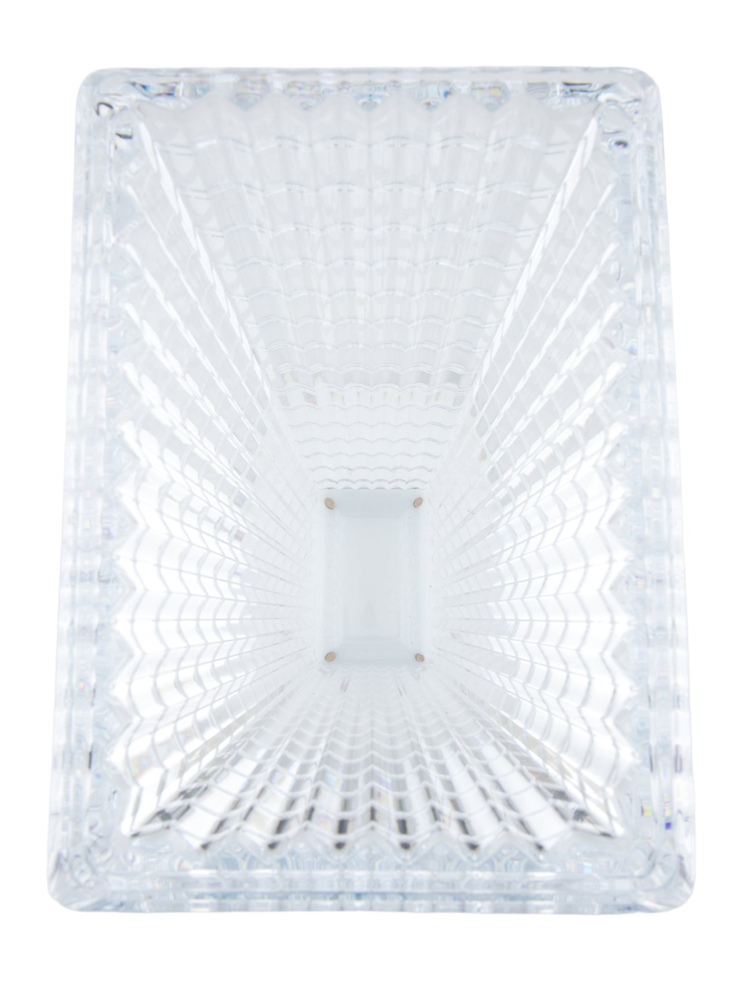 Baccarat Large Crystal Eye Vase