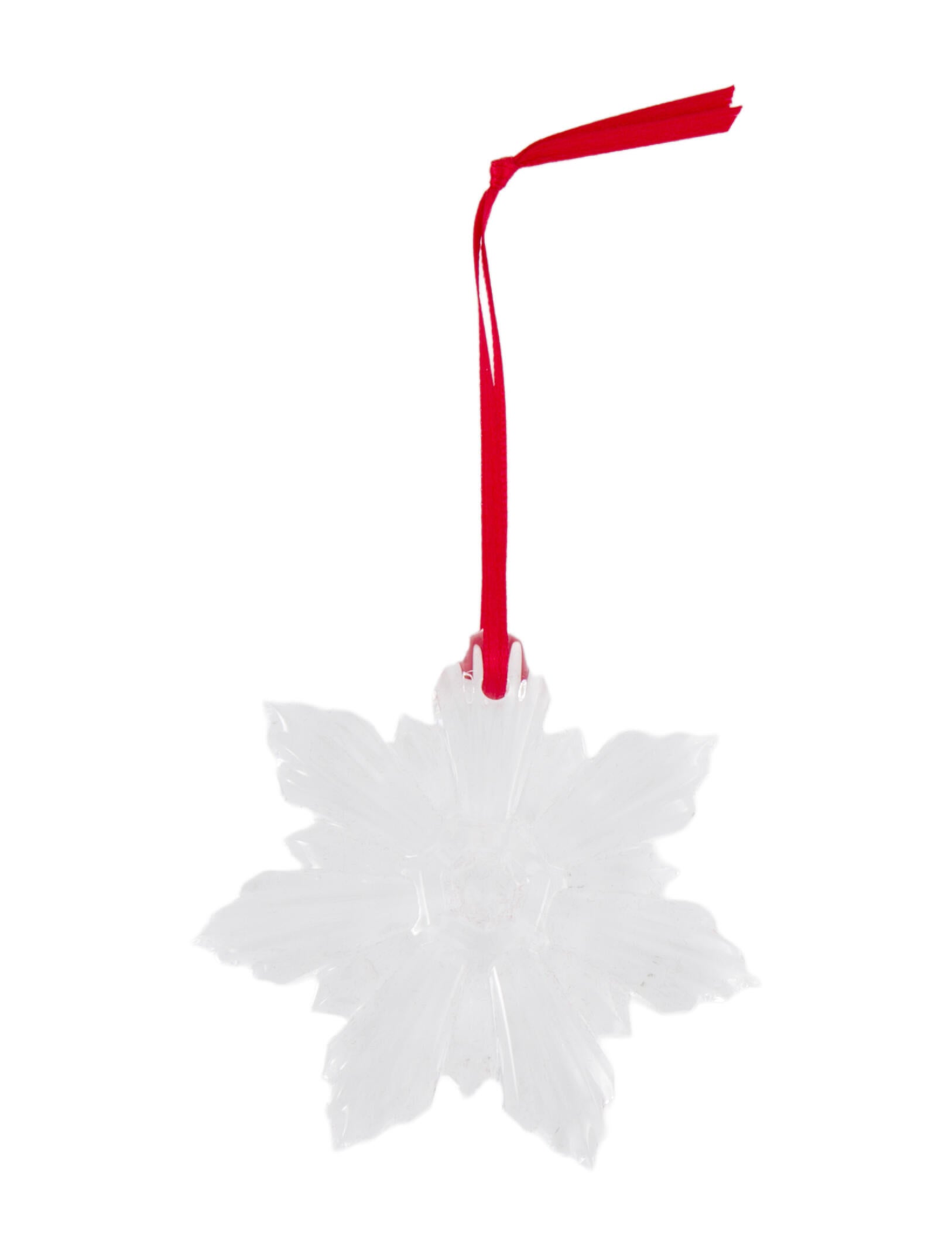 Baccarat Crystal Noël 2025 Snowflake Ornament