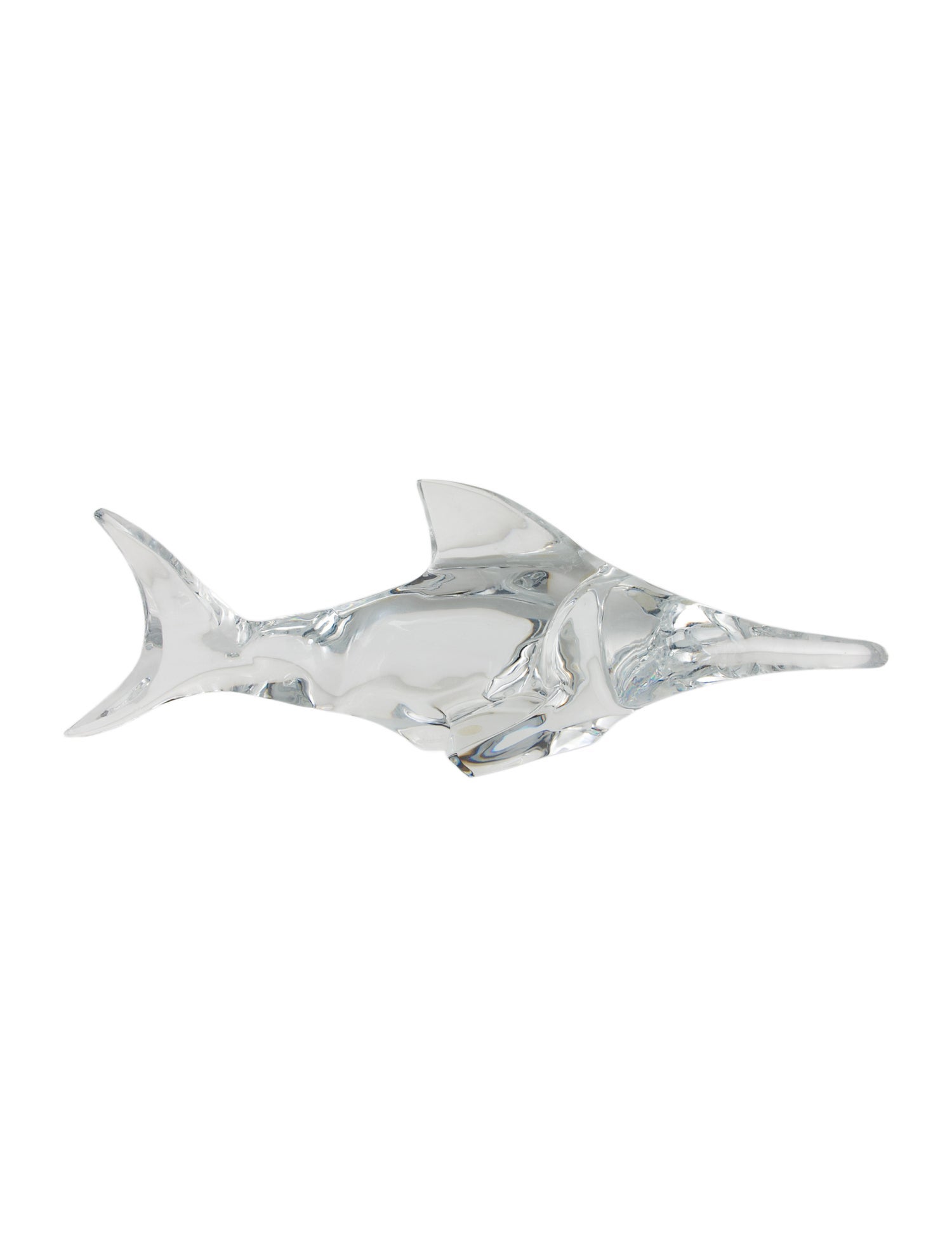 Baccarat Crystal Swordfish Figurine
